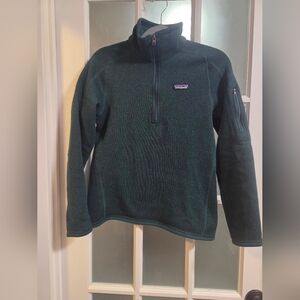 Patagonia Women's Green Better Sweater 1/4 Zip